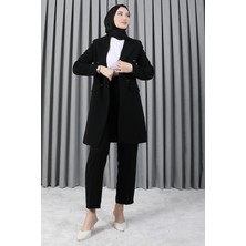 Blazer Ceket Takım Siyah