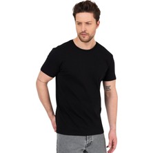 Yakamor Unisex Ribana Compct Penye Sıfır Yaka Tişört
