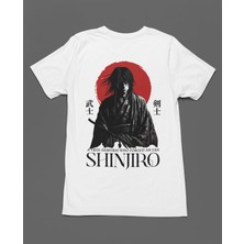 Bumeta A True Samurai Shinjiro Samuray Unisex Tişört T-Shirt