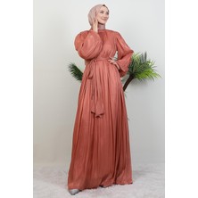 Giza Store Matem Tesettür Elbise Somon