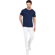 Yakamor Unisex Ribana Compct Penye Sıfır Yaka Tişört