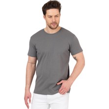Yakamor Unisex Ribana Compct Penye Sıfır Yaka Tişört