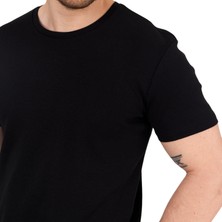 Yakamor Unisex Ribana Compct Penye Sıfır Yaka Tişört