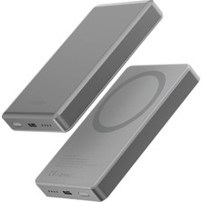 Energea Alupac 10.000 Mah 20W Type-C ve 15W Kablosuz Pd Hızlı Şarj Magsafe Powerbank