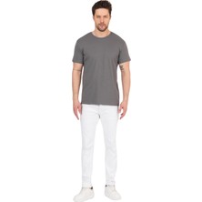 Yakamor Unisex Ribana Compct Penye Sıfır Yaka Tişört