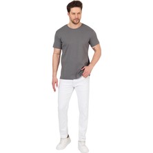 Yakamor Unisex Ribana Compct Penye Sıfır Yaka Tişört