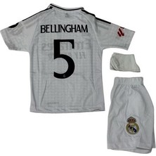 Real Madrid Jude Bellıngham 3 Lü Set Çocuk Futbol Forması Forma+Şort+Çorap