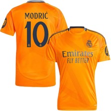R.e.a.l M.a.d.r.i.d 2024/25 Yeni Sezon #10 Luka Modric Deplasman Futbol Forması (Turuncu)