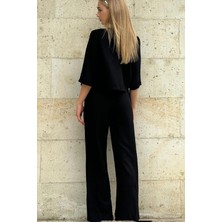 Modemoss Tek Düğmeli Kısa Ceket-Yüksek bel pantalon Yazlık Şık İkili Takım