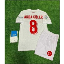 Milli Takımarda Güler Çocuk Forması Beyaz 3lü Set