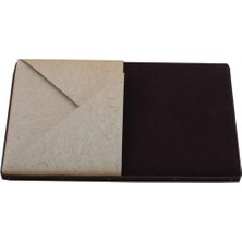 Altın Varak Yastığı 20X30 Deri Siperli Büyük