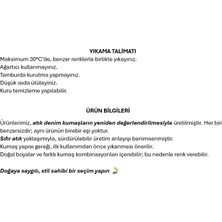 Denim Plaj Çantası
