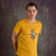 Run Erkek Baskılı T-Shirt