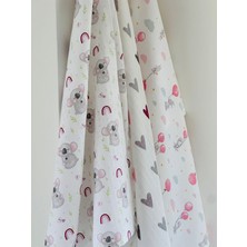 Ft Baby Collection Pamuk Müslin Bebek Battaniyesi 3'Lü Set  Müslın Örtü 80  x  90 Cm