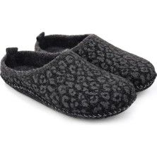 Gezer 15525 Kadın Keçe Kumaş Sessiz Taban Ev-Halı Terliği