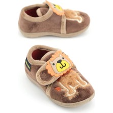 Gezer Erkek Çocuk Bebek Kışlık Cırtlı Ayarlanabilir Günlük Okul Kreş Panduf Ayakkabı