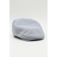 Külah Erkek Gri Kasket Yazlık Düz İskoç Şapka