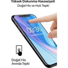 iPhone 16 Pro Uyumlu Kolay Uygulama Aparatlı Tam Kapatan Cam Ekran Koruyucu