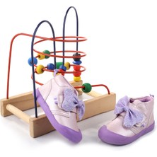 Papuç Sepeti 4233 Ortopedik Kız Bebek Ilk Adım Ayakkabısı