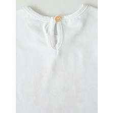 Organik Mellow 2'li T-Shirt Beyaz Pembe