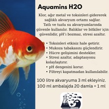 Aquamıns Aqua H2O – Akvaryum Su Düzenleyicisi 100 ml