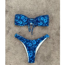 Bikini ,brezilyan Kesim Straplez Bikini, Çıkarılabilir Pedli Bikini, Plaj Giyim
