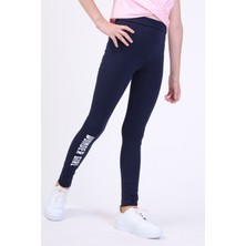 Toontoy Kız Çocuk Baskılı Tayt