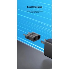 Derwell Amerikan Tipi Priz Dönüştürücü Fiş Çevirici Adaptörü Aparatı Ac 110V-250V 10 Amper Çevirici Aparat Siyah 1 Adet