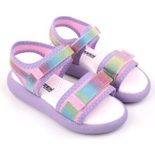 Papuç Sepeti Arzn 4830 Kız Çocuk Ortopedik Rahat Taban Sandalet