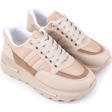 Papuç Sepeti 4730 Rahat Anatomik Yüksek Taban Kadın Spor Ayakkabı