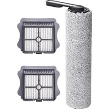 Populer Tineco Floor One S5/S6/S7 Serileri ile Uyumlu Şarjlı Süpürge Ana Fırçası  Hepa Filtre + Rulo Fırça Seti