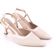 Papuç Sepeti 4706 Kadın 8 cm Topuklu Ayakkabı