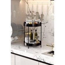 Teknotrust İki Katlı Çok Amaçlı Düzenleyici, Banyo, Mutfak ve Takı Organizeri