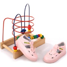 Papuç Sepeti - Şrbb 4795 Kız Bebek Ortopedik Ilk Adım Ayakkabısı