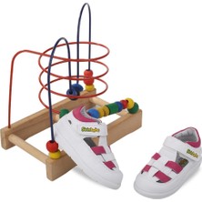 Papuç Sepeti - Şrbb 4797 Kız Bebek Ortopedik Ilk Adım Ayakkabısı