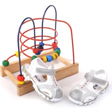 Papuç Sepeti - Arzn 4835 Kız Bebek Ortopedik Rahat Taban Sandalet