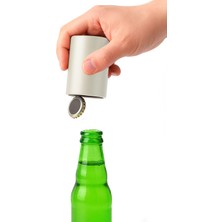 Mıknatıslı Bas Çek Otomatik Şişe Açacağı Beyaz