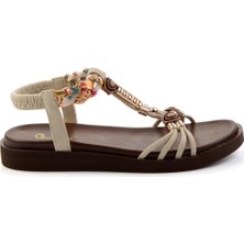 Bej  Kadın Sandalet K05823120001