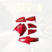 Cg Çita Kırmızı Kaporta Seti ( Sakal,bıyık,yan Kapak,ybr Çamurluk) Srn