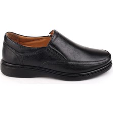 Papuç Sepeti 4562 Erkek  Hakiki Deri Ortopedik Comfort Ayakkabı