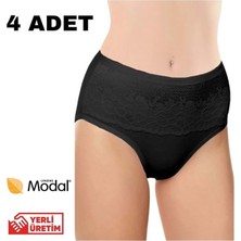 Belinay 4 Adet 0193 Yüksek Bel Toparlayıcı Kadın Külot