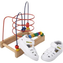 Papuç Sepeti - Şrbb 4807 Erkek Bebek Ortopedik Ilk Adım Ayakkabısı
