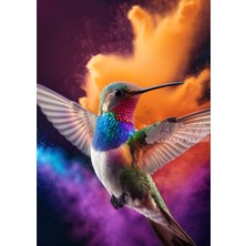 Çerçevesiz Poster Sinek Kuşu "rio"