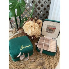 Teknotrust Özel Tasarımlı Zümrüt Yeşili Takı Çantası, Şık ve Kişiselleştirilebilir