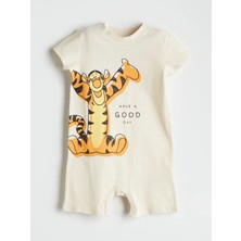 Lcw Baby Bej Winnie The Pooh Baskılı Erkek Bebek Tulum 2 Li
