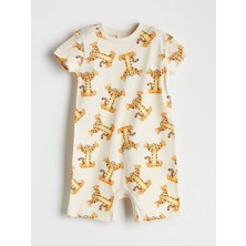 Lcw Baby Bej Winnie The Pooh Baskılı Erkek Bebek Tulum 2 Li