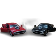 Fast And Furious Dominic Toretto ve 1970 Dodge Charger R/t 2'li Model Araba