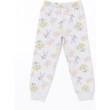 Lcw Kids Turuncu Bugs Bunny Baskılı Erkek Çocuk Pijama Takım