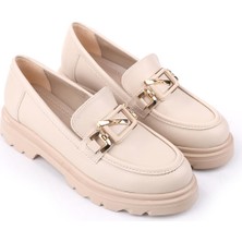 Papuç Sepeti FNCY-819 Günlük Kadın Loafer Ayakkabı