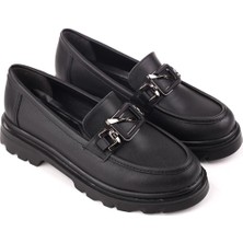 Papuç Sepeti FNCY-819 Günlük Kadın Loafer Ayakkabı